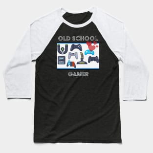 Old School Gamer! Baseball T-Shirt